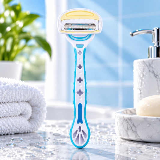 Premium 5-Blade Women’s Razor | Flexible Moisturizing Shaver_1