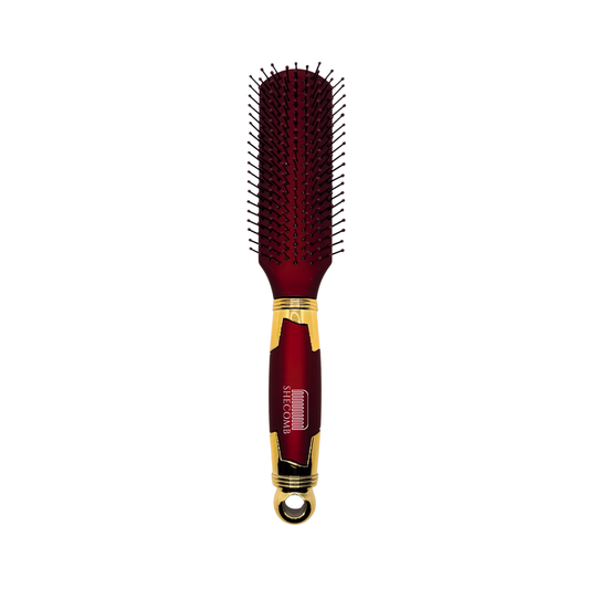 Ruby Luxe Paddle Hair Brush – Premium Detangling