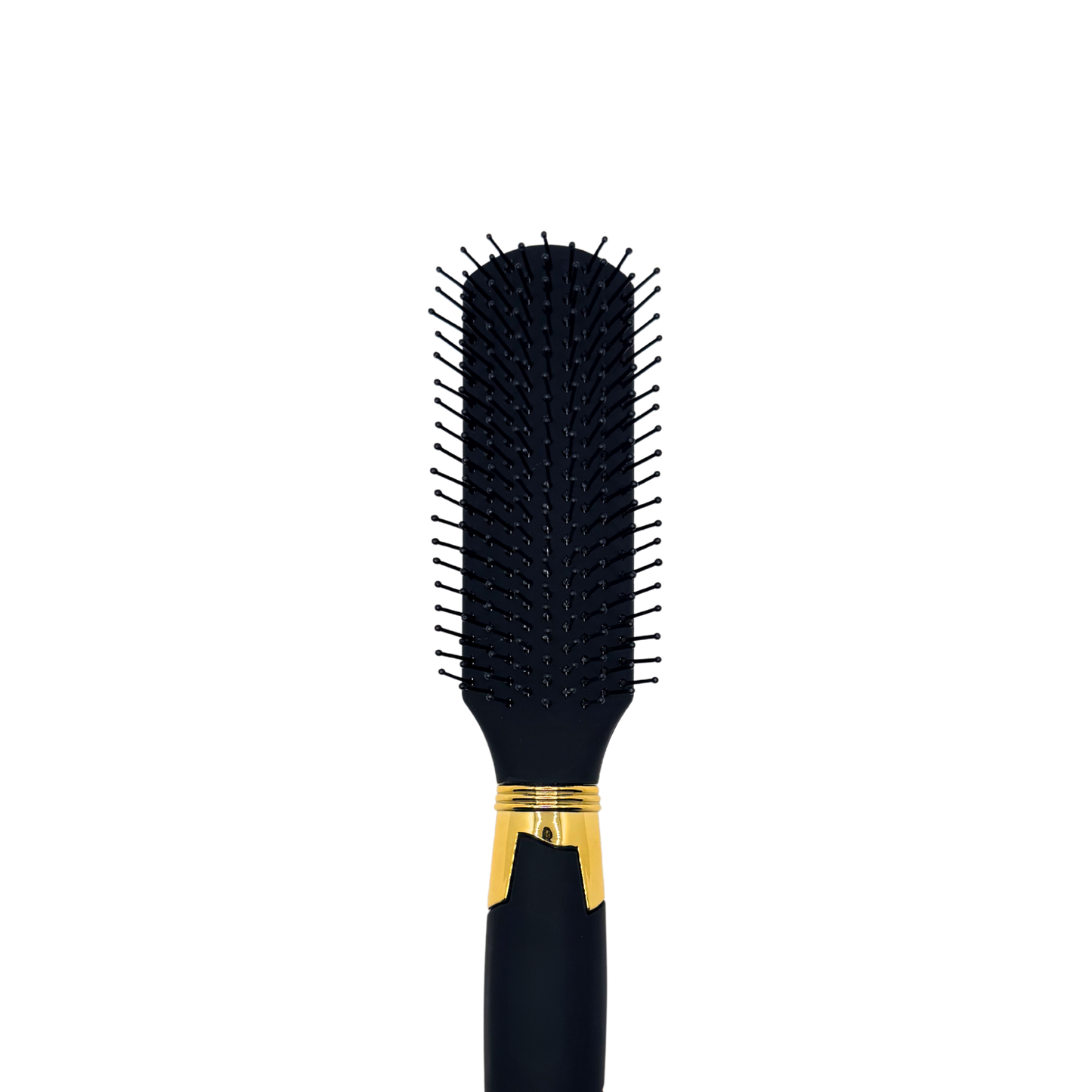Matte Black Slim Styling Brush – Smooth Finish