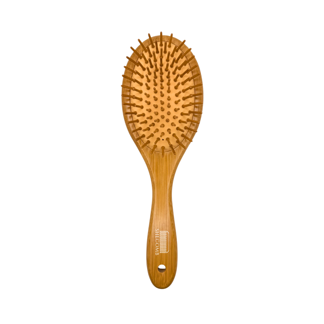 Classic Oval Wooden Hair Brush – Everyday Gentle Care
