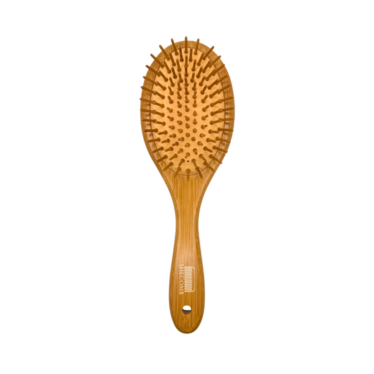 Classic Oval Wooden Hair Brush – Everyday Gentle Care
